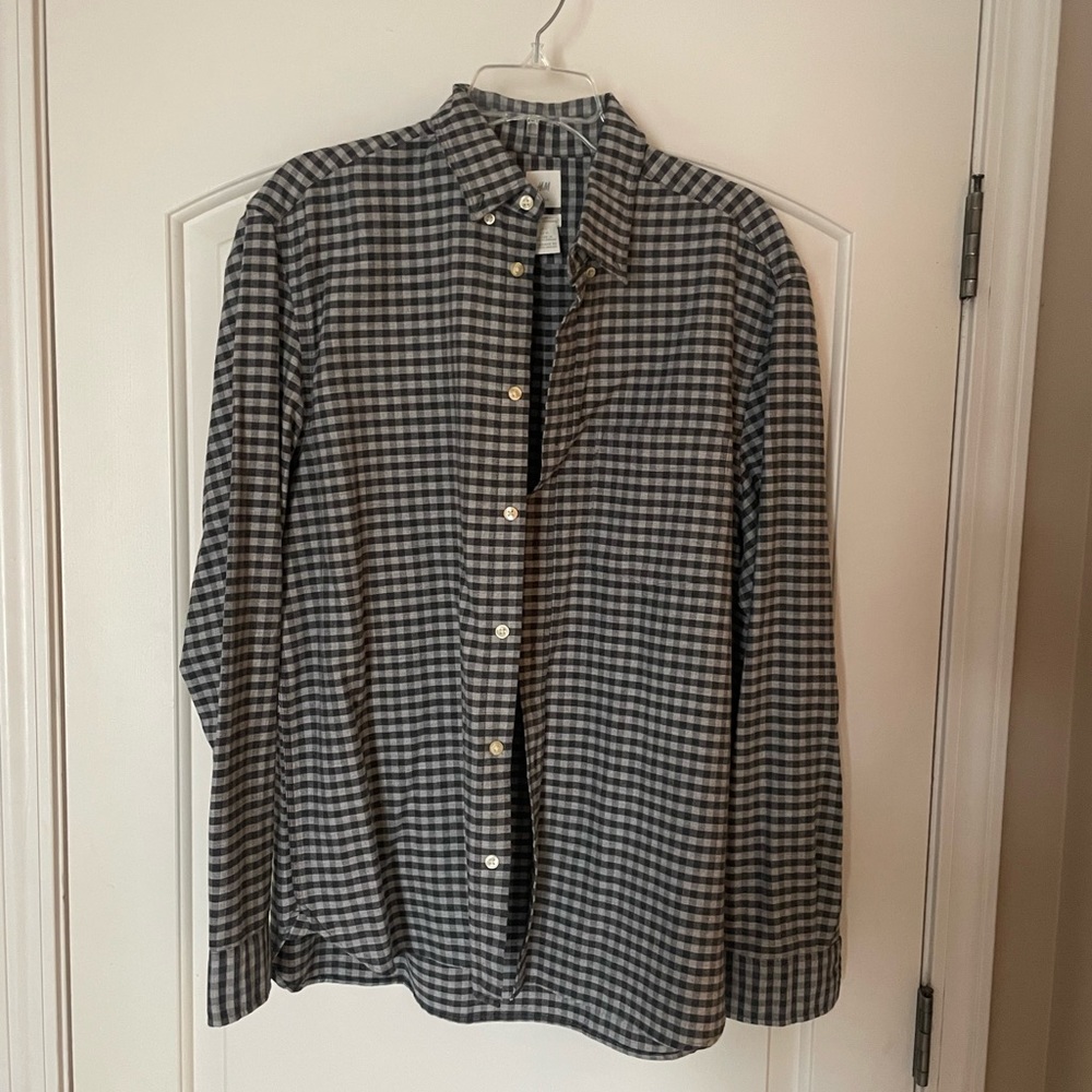 H&M Flannel Grey/Black